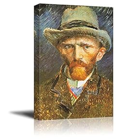 Self Portrait with Grey Felt Hat by Vincent...