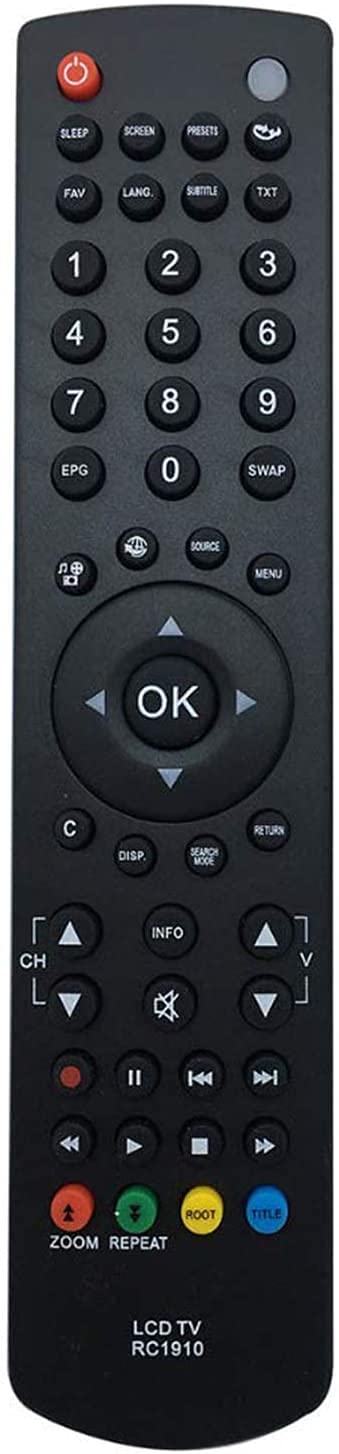 for toshiba remote control rc-1910 for toshiba tv remote LCD LED SMART TV,Pre programming