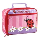 Personalized Classic Ladybug Lunch Box - CUSTOM NAME
