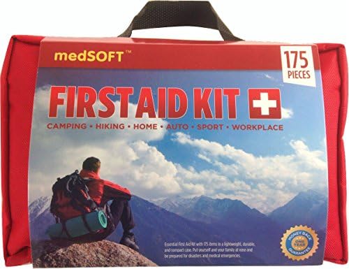 First Aid Kit for Minor Emergencies and Survival preparedness - for Home, Business, Auto, Camping, Sport