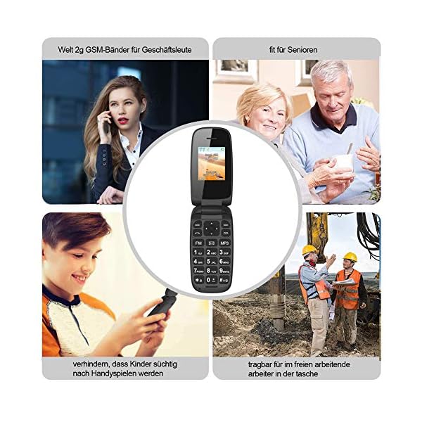 Ushining-Unlocked-Flip-Mobile-Phone-Pay-as-You-Go-Simple-GSM-Dual-SIM-Basic-Button-Sim-Free-Clamshell-Feature-Phone-18Black USHINING Unlocked Flip Mobile Phone Pay as You Go Simple GSM Dual SIM Basic Button Sim Free Clamshell GSM Feature Phone…