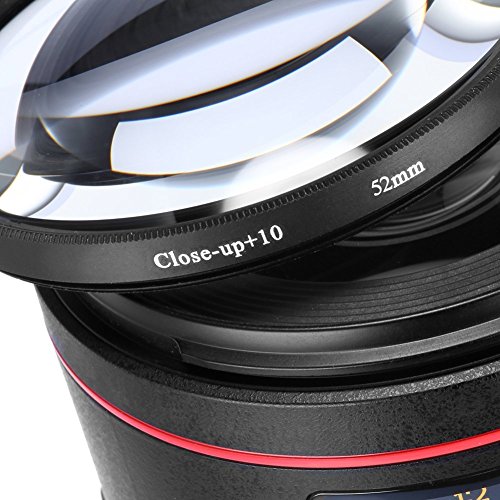 BRENDAZ" Close Up Macro Lens Kit Set (+1, 2, and +4) W/Pouch for Nikon Canon SONY Tokina DSLR Lenses (55mm) and for Nikon D3400 D5600, D3300 w/AF-P 18-55mm f/3.5-5.6G Lens.