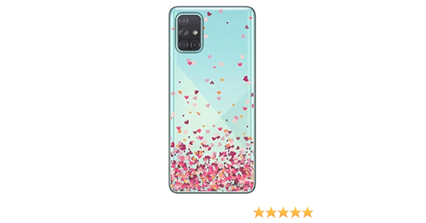 Capa Personalizada Samsung Galaxy A71 A715 - Corações - TP48 | Amazon.com.br
