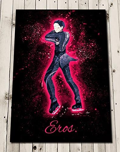 YOI Yuri Katsuki Eros Art Print Poster Wall Decor