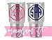 Monogram Sticker for Yeti, Your Choice of Color & Style | Decals by ADavis