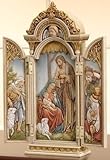 Joseph's Studio by Roman, Nativity Triptych, Renaissance Collection, 12.75