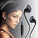 VMTOP in-Ear Earbuds Noise Isolating Earphones Microphone Stereo Headphone Headset for iPhone/iPod/iPad/Samsung Galaxy/LG/HTC - 3.5 mm Devices (OUCOMI-01)