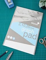Silvine A4 Graph Pad 50 Sheets 90gsm Glue Bound Graph Paper GP21020 view 4