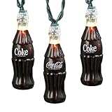 Kurt Adler CC5801 Coke Bottle Light Set, 10 Light
