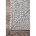 nuLOOM Oval 5' x 8' Solid Hand Braided Indoor/Outdoor Area Rug, Pet-Friendly, High Traffic, Weather Resistant, for Patio, Balcony, Bedroom, Living, Dining Room, Wynn Salt and Pepper