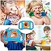 iBosi Cheng WiFi Kids Camera, 1080P HD Digital Kid Camera Camcorders with 1.77 Inch LCD Display,5X Digital Zoom,Flash and Mic, 16GB TF Card Included, Creative Birthday Camera Gifts for Kids