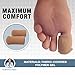 Dr. Frederick's Original Fabric Toe Caps - Toe Separators - 3 Pairs - Size Large