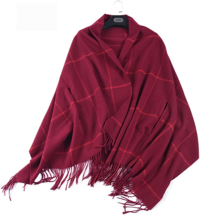 KINMB Scarf Scarves Wraps Shawl Scarf shawl autumn and winter thick ladies square large shawl