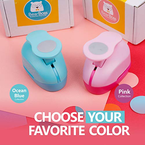 Paper Punch, 1.5 Inch Circle Punch Craft Hole Puncher Handmade Cardstock Scrapbooking Festival