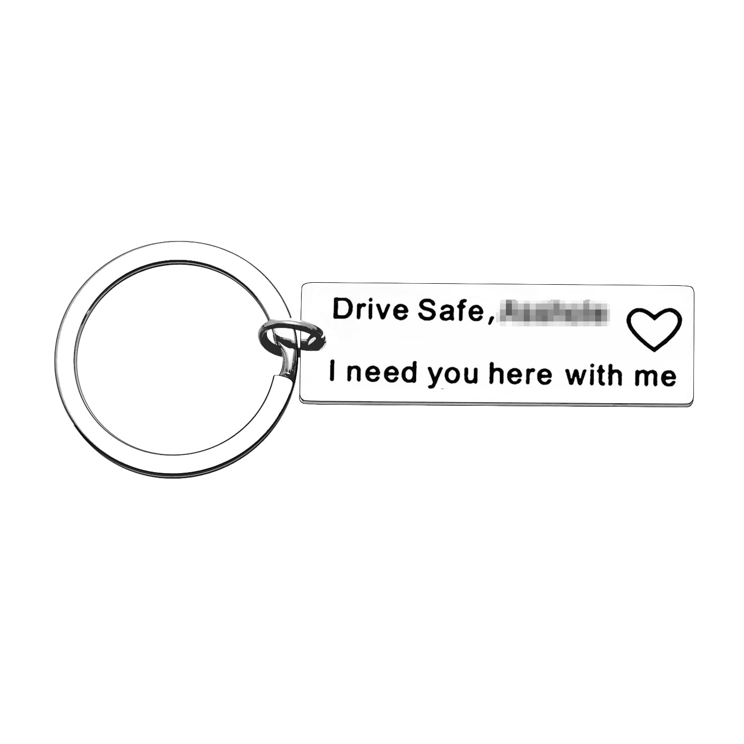 MADHAHEFU Drivers Gifts Drive Safe Keychain Jewellery For Men Gifts For Husband Boyfriend New Driver Keyring (drive safe)