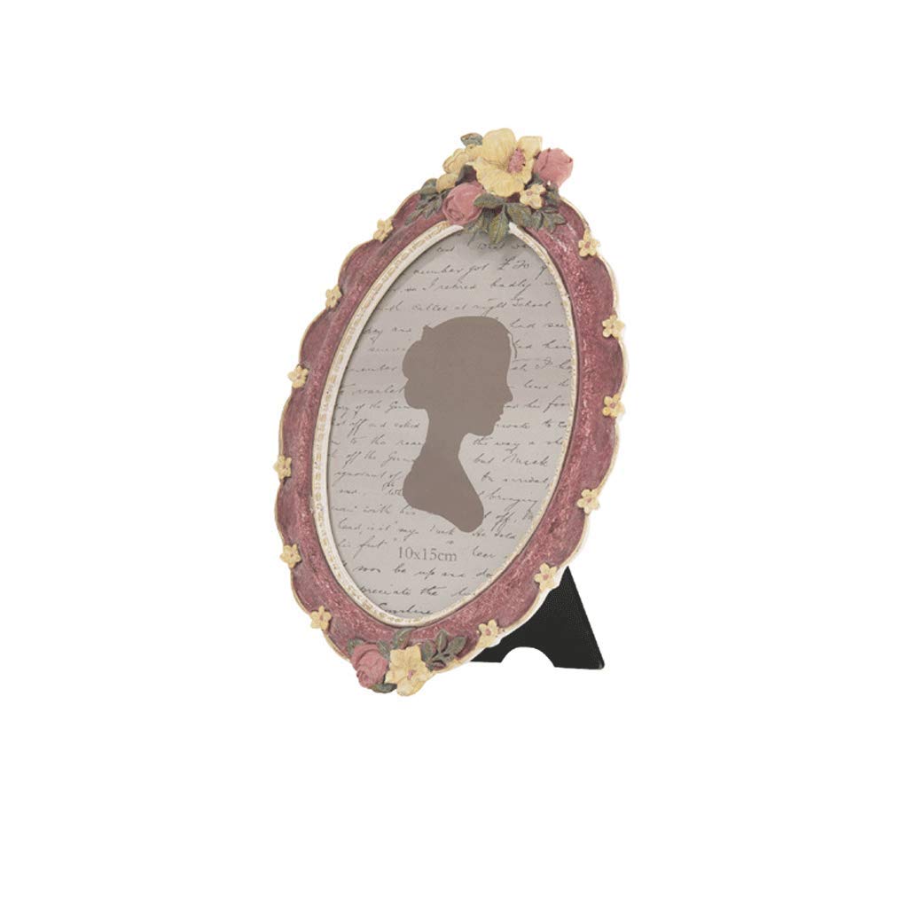 HBWJSH Europäischer Countertop-Make-upspiegel