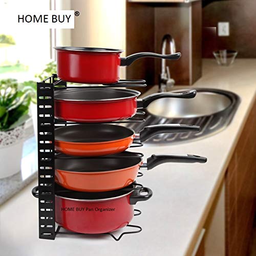 Buy Home Buy Kitchen Cabinet Pan And Pot Storage Organiser For