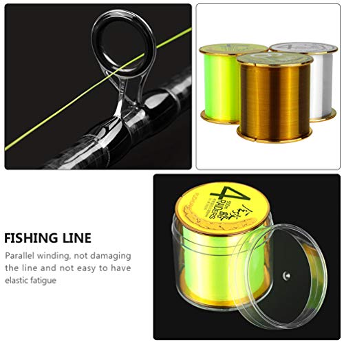 BESPORTBLE 3 Rollen Angelschnur Nylon Angelschnur 500M Monofilament Angeldraht zum Aufhängen von Dekorationen Perlen… – Bild 5