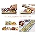 Hangnuo Silicone Non Stick Swiss Roll & Roulade Baking Sheet 12.4X10.6X0.35 Inches Red