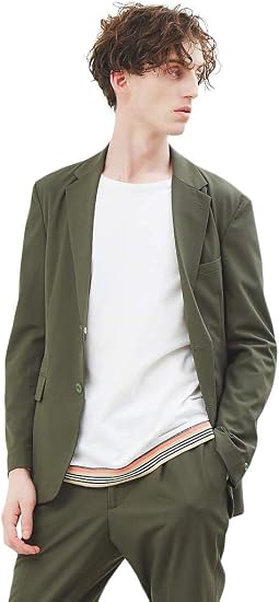 Amazon アバハウス Abahouse ジャケット スーツ It Jacket セットアップ対応 2ボタン ジャケット メンズ カーキ 46 M コート ジャケット 通販