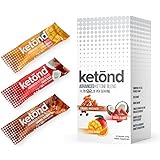 Ketond Advanced Ketone Supplement - 15 'On The Go' Packs - Exogenous Ketone Supplement 11.7g of BHB Salts to Lose Weight, Increase Energy & Focus (Citrus Mango, Tigers Blood, Caramel Macchiato)