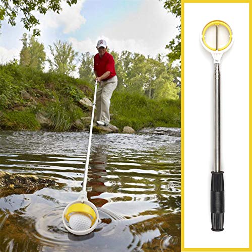 Prowithlin Golf Ball Retriever Extendable, Stainless Golf Ball