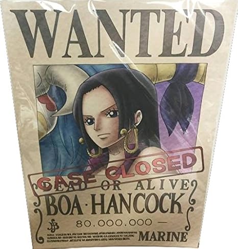 Amazon Co Jp ワンピース 海軍発行 手配書 ポスター ボアハンコック ホビー 通販