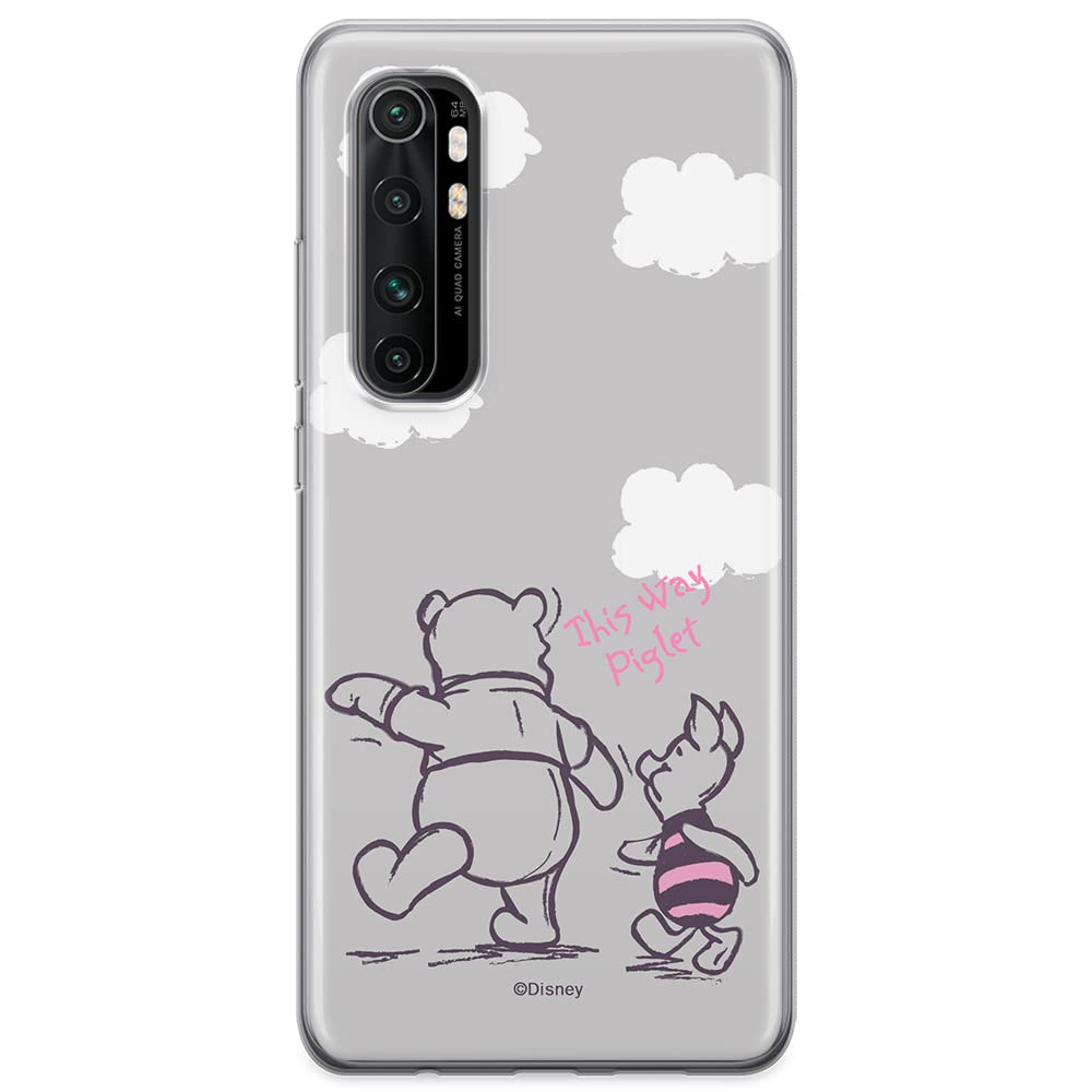 ERT GROUP mobile phone case for Xiaomi MI NOTE 10 Lite original and officially Licensed Disney pattern Winnie the Pooh and friends 006 adapted to the shape of the mobile phone, case made of TPU