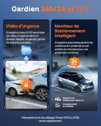 70mai M310 Plus 4K Mini WiFi Dash Cam
