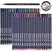 Tebik 45 Pack Journal Planner Pens Colored Pens, 40 Assorted Colors Drawing Pens with 5 Different Stencils, Perfect for Dotted Journal Planner Writing Note Calendar Coloring Office School Supplies