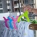 Ecrocy 4 Pack Jumbo Size Beach Towel Clips for Beach Chairs Or Lounge Chair - Keep Your Towel From Blowing Away,clothes Lines - Jumbo Size 6.3 Inch