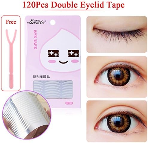 Eyelid Tape-Invisible Beauty Single Side Eyelid Tape Stickers Instant Eye Lift Perfect for Hooded, Droopy, Uneven, Mono-eyelids, 120PCS by Yliang