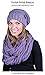 H-6100-26 Oversized Slouchy Beanie - Violet