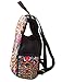LeaLac Vintage Women Canvas Backpack Handmade Embroidered Bag Girls Ethnic Backpack Flower Rucksack Travel School Bag 02