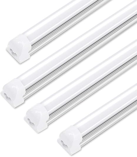 Shopled Led Tube Light Fixture 8ft 72w 6000k 7200lm