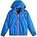 Wantdo Boy's Lightweight Rain Jacket Camping Hiking Windproof Mesh Lined Raincoat Hooded Windbreaker