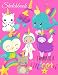 Sketchbook: A Kawaii Pink Cute Wannabe Unicorn Rainbow Japanese Theme Large 8.5