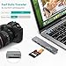USB C Hub Adapter,7 in 1 Dual Type-C Docking Station Thunderbolt 3 Hub for 2016/2017/2018 MacBook Pro with 100W Power Delivery,USB-C,4K HDMI,2xUSB3.0,SD and MicroSD Card Reader (Space Gray)