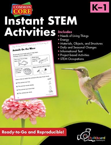 Instant STEM Activities - Grades K &amp; 1 - Common Core Standards