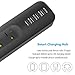 USB Power Strip Firstbuy Surge Protector with 6 Powerport Outlet and 4 USB Charging Ports, Multi Outlet with 6ft Heavy Duty Extension Cord, 1250W/10A, For Smartphone / Tablet / Office / Home
