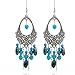 Women's Vintage Retro Bohemian Drop Dangle Earrings,Fashion Charm Beaded/Feather Tassel Earrings Jewelry Gifts for Party/Bridal/Birthday/Valentine's Day Perfect Match