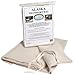 Alaska Game Bags Game Moose/Elk/Bear Hide Transport Bag, 36X48-Inch, White (ATB3648)