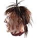 MONEIL Halloween Props Scary Hanging Severed Head Decorations,Life-Size Bloody Cut Off Corpse Head Ghost Animated Zombie Head for Haunted Houses Party Decor Funny Festive Supplies (Horror Head SE)
