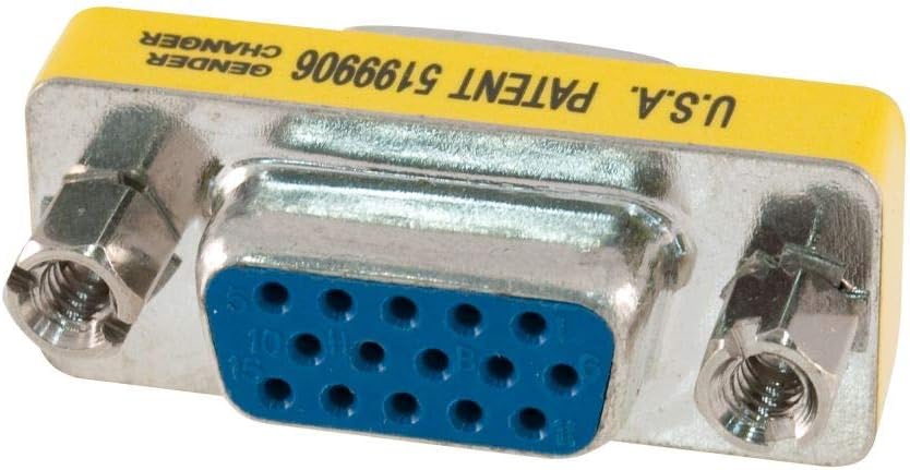 PremiumCord Reduction 15F-15F Three Rows - Short, Schwarz
