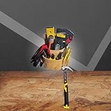 Rolson 68525 Single Leather Tool Organiser Pouch with Hammer Holder view 4