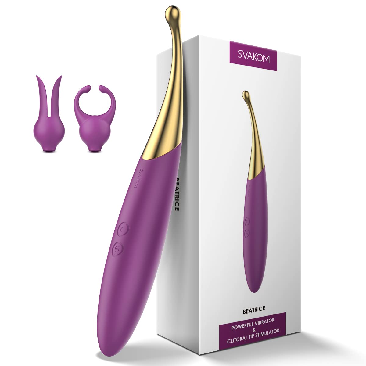 SVAKOM 2 in 1 Sex Spielzeug für die Frau Paare für G-punkt Klitoris,Vibration für Frauen Dildo Sex Toys,25 Vibrationmodi Sex Spielzeug Vibrator,Vibratorensets für Frauen Dildos Sexspielzeug Vibratoren