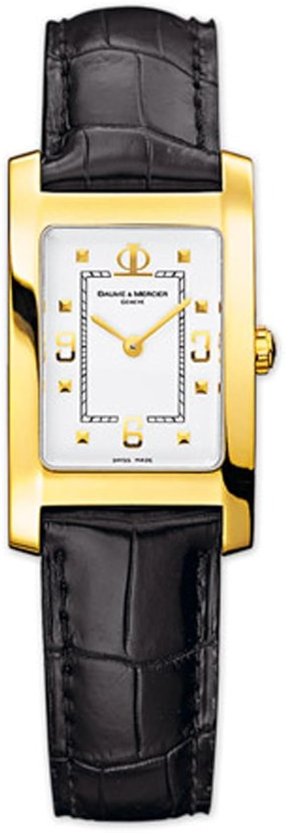 baume & mercier 18k gold mens watch