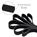Orgen Black Elastic Spool 1 Inch x13 Yards Elastic Bands Elastic Cord Elastic Sewing Band DIY Sewing Craft Accessories