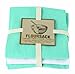 Now Designs Floursack Kitchen Towels, Set of Three, Bali Blue/White
