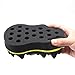 HALLO Big Holes Double Sides Barber Hair Brush Twist Sponge Make Dreads Locking Twist Coil Afro Locs Hole 16mm/0.62in (2 Packs)